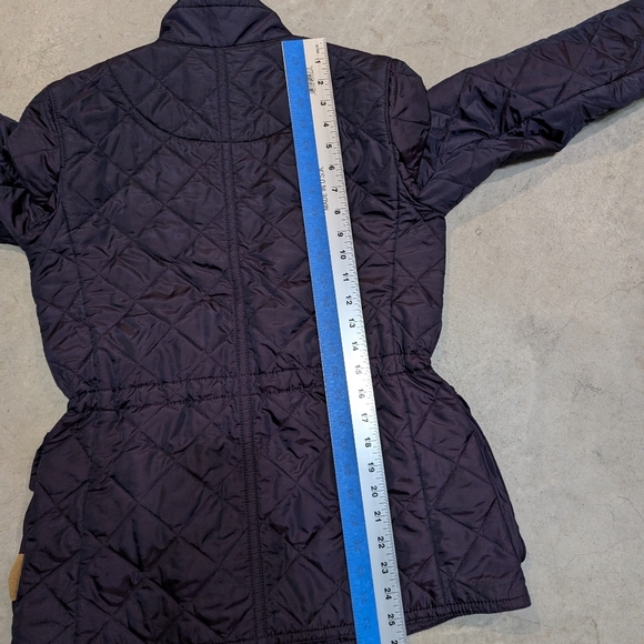 Coach Quilted Jacket Women's XS Purple Designer - Picture 6 of 8